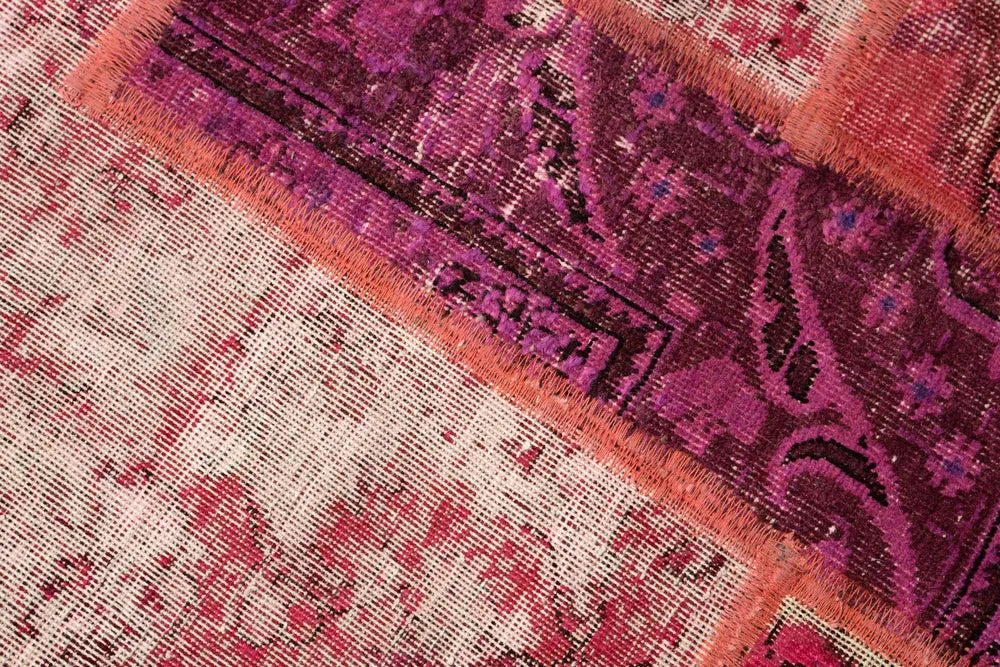 Vintage-Patch Fuchsia