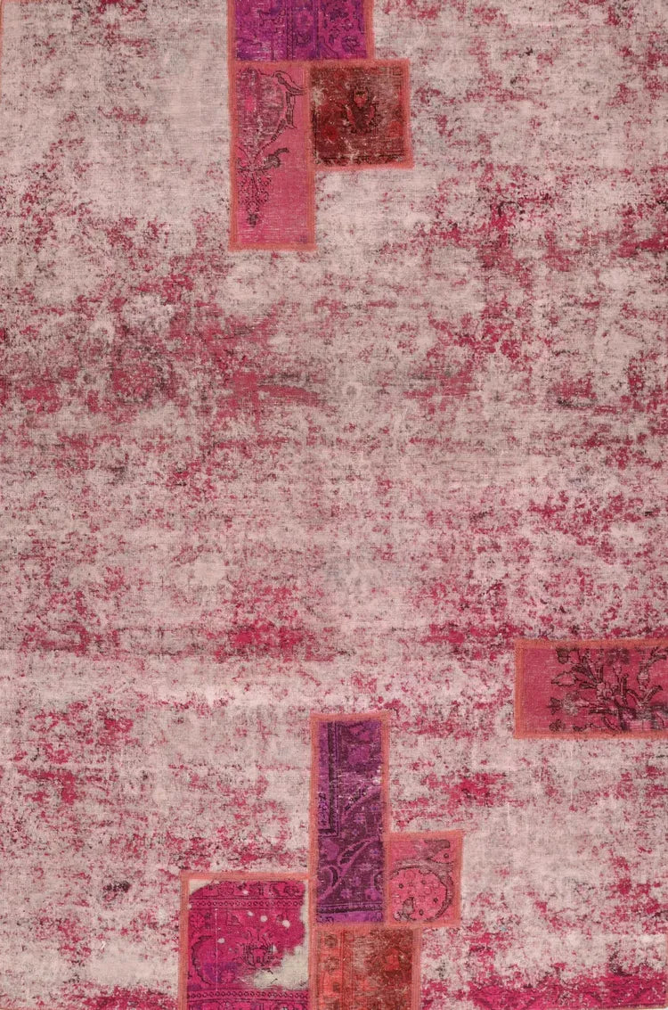 Vintage-Patch Fuchsia