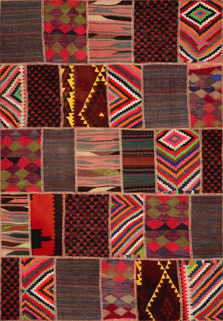 Patchwork-Kelim Multi