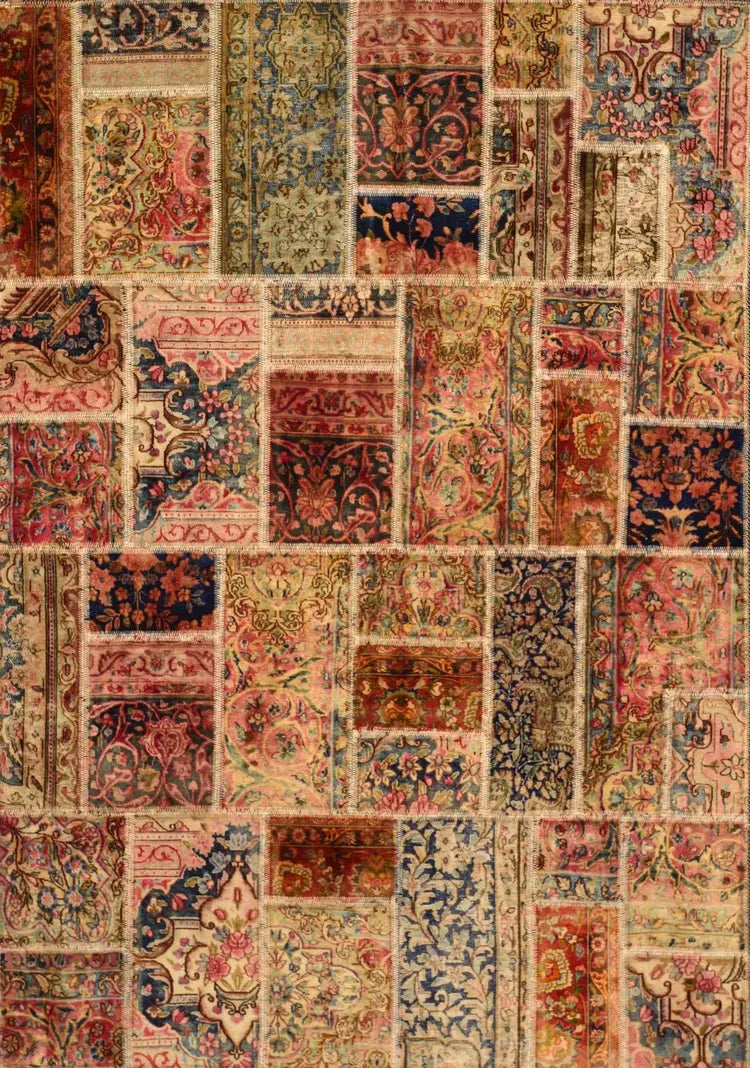 Patchwork Red