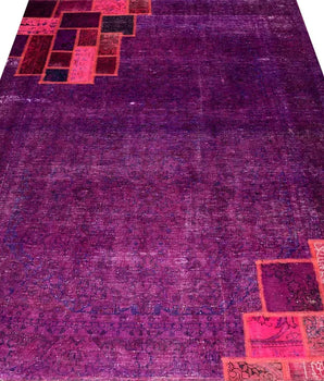 Vintage-Patch Purple