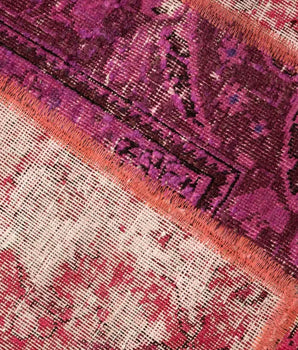 Vintage-Patch Fuchsia