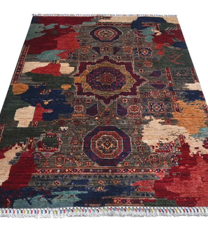 Contrast No. 65400 Modern Carpets Handmade carpet