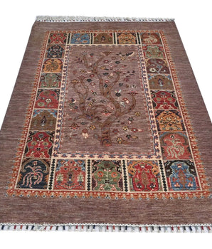 Floral No. 65412 Modern Carpets Handmade carpet