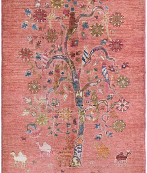 Floral No. 65429 Modern Carpets Handmade carpet