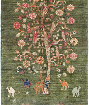 Floral No. 65432 Modern Carpets Handmade carpet