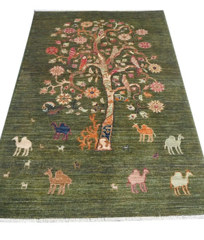 Floral No. 65432 Modern Carpets Handmade carpet