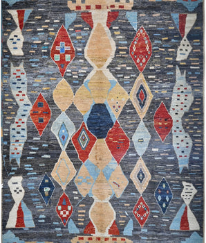 Moracco No. 65455 Modern Carpets Handmade carpet