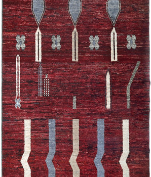 Moracco No. 65459 Modern Carpets Handmade carpet