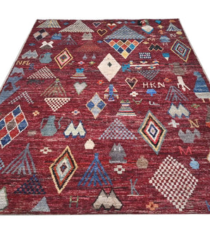 Moracco No. 65460 Modern Carpets Handmade carpet