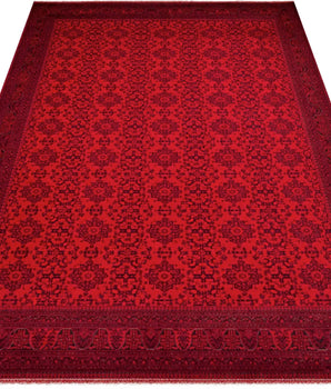 Afghan-Fine Handmade Carpet No. 65465