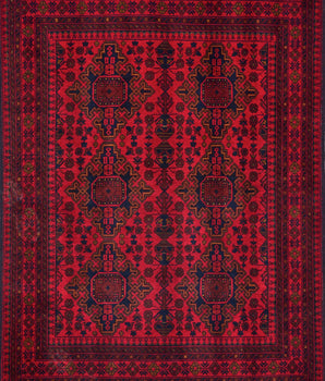 Afghan-Fine Handmade Carpet No. 65470