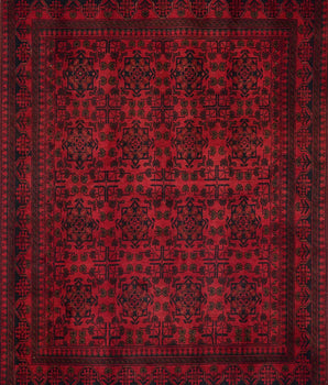Afghan-Fine Handmade Carpet No. 65471