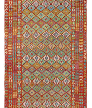 Kelim-Chobi No. 65501 Woven Carpets Handmade carpet