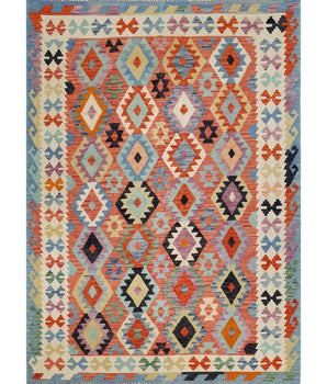 Kelim-Chobi No. 65504 Woven Carpets Handmade carpet