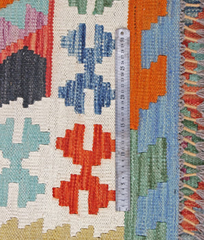 Kelim-Chobi No. 65504 Woven Carpets Handmade carpet