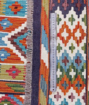 Kelim-Chobi No. 65505 Woven Carpets Handmade carpet