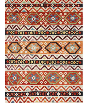 Kelim-Chobi No. 65506 Woven Carpets Handmade carpet