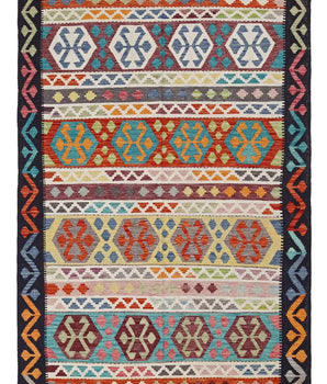 Kelim-Chobi No. 65507 Woven Carpets Handmade carpet