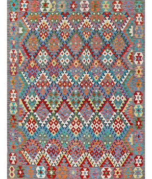 Kelim-Chobi No. 65508 Woven Carpets Handmade carpet