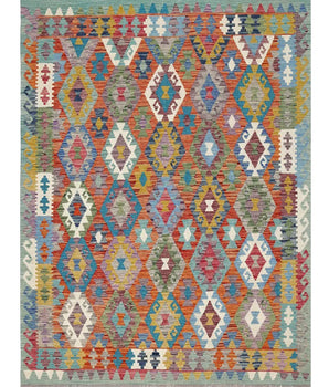 Kelim-Chobi No. 65511 Woven Carpets Handmade carpet