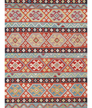 Kelim-Chobi No. 65512 Woven Carpets Handmade carpet