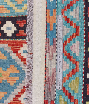 Kelim-Chobi No. 65512 Woven Carpets Handmade carpet