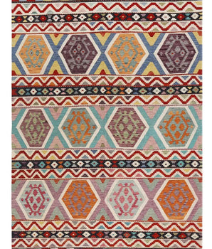 Kelim-Chobi No. 65513 Woven Carpets Handmade carpet