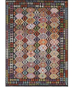 Kelim Chobi woven  carpet Handmade Carpet Nr. 65580