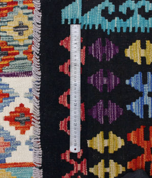 Kelim Chobi woven  carpet Handmade Carpet Nr. 65580