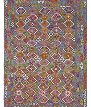 Kelim Chobi woven  carpet Handmade Carpet Nr. 65587