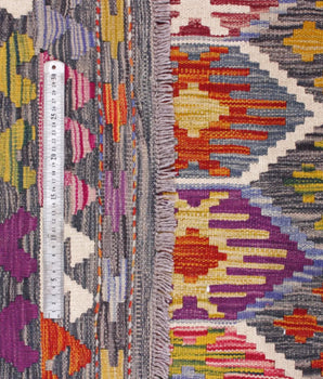 Kelim Chobi woven  carpet Handmade Carpet Nr. 65587