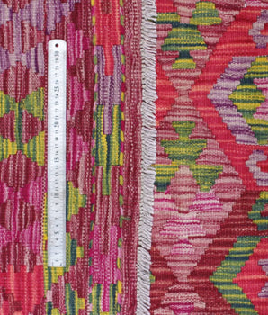 Kelim Chobi woven  carpet Handmade Carpet Nr. 65588