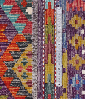 Kelim Chobi woven  carpet Handmade Carpet Nr. 65589