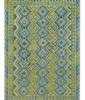 Kelim Chobi woven  carpet Handmade Carpet Nr. 65591