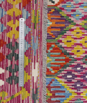 Kelim Chobi woven  carpet Handmade Carpet Nr. 65594