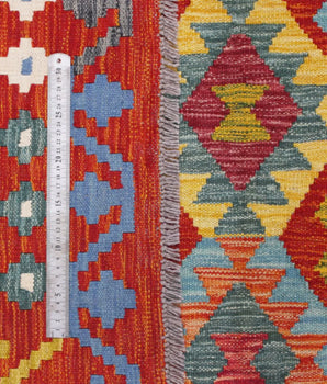 Kelim Chobi woven  carpet Handmade Carpet Nr. 65596