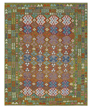 Kelim Chobi woven  carpet Handmade Carpet Nr. 65600