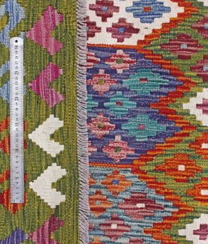 Kelim Chobi woven  carpet Handmade Carpet Nr. 65600