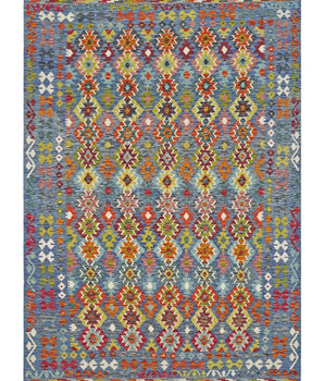 Kelim Chobi woven  carpet Handmade Carpet Nr. 65603