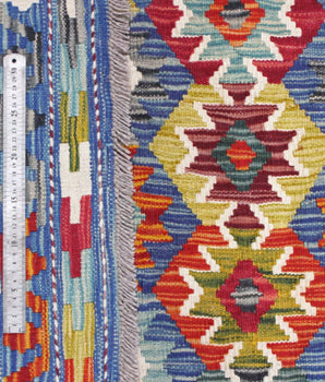 Kelim Chobi woven  carpet Handmade Carpet Nr. 65603