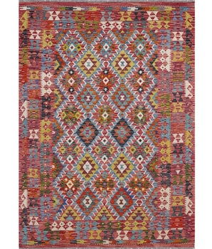 Kelim Chobi woven  carpet Handmade Carpet Nr. 65610
