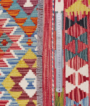 Kelim Chobi woven  carpet Handmade Carpet Nr. 65610