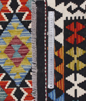 Kelim Chobi woven  carpet Handmade Carpet Nr. 65611