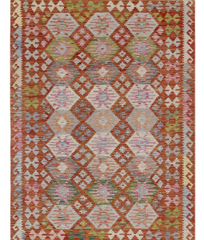 Kelim Chobi woven  carpet Handmade Carpet Nr. 65612