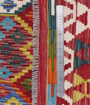 Kelim Chobi woven  carpet Handmade Carpet Nr. 65617