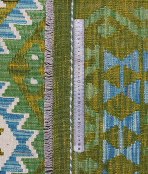 Kelim Chobi woven  carpet Handmade Carpet Nr. 65618