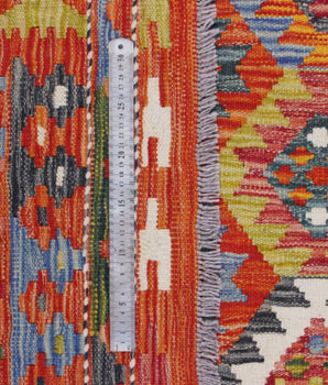 Kelim Chobi woven  carpet Handmade Carpet Nr. 65619