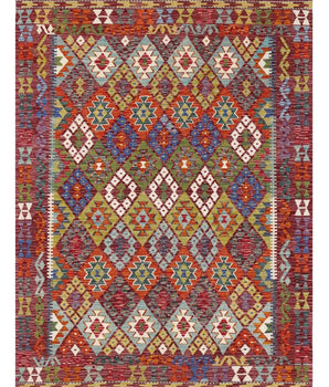 Kelim Chobi woven  carpet Handmade Carpet Nr. 65620