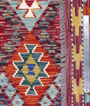 Kelim Chobi woven  carpet Handmade Carpet Nr. 65620